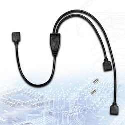 Καλώδιο Inter-Tech RGB distributor, 2-way