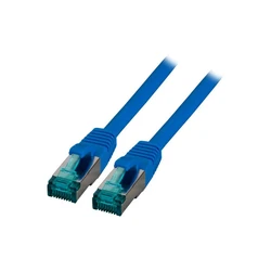 Καλώδιο Δικτύου EFB RJ45 S/FTP, Cat.6A, LSZH, 0,25m, Blue