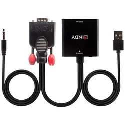 Αντάπτορας HDMI Lindy VGA & Audio to HDMI