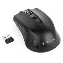 Ποντίκι Ασύρματο Gembird OPT 4 buttons inkl.nano USB Black