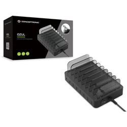 Φορτιστής Πρίζας Conceptronic 8Port 75W,2xUSB-C/6xUSB-A PD Desktop