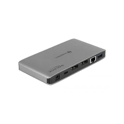 Docking Station Delock Thunderbolt 3 8K Dual DP/USB/LAN/SD