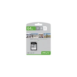 Κάρτα Μνήμης SD XC 64GB PNY Elite R100MB/s retail