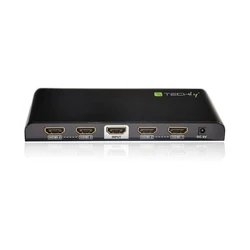 HDMI splitter Techly 2.0 4K, UHD, 3D, 4 Wege