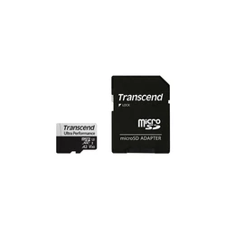 Κάρτα Μνήμης microSD 128GB Transcend SDXC USD340S w/Adapter