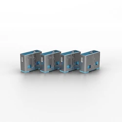 Blockers Lindy USB Portport locks 10xBlau Extension for 40452