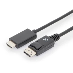 Καλώδιο DisplayPort Digitus DPort -> HDMI A St/ST 1.0m