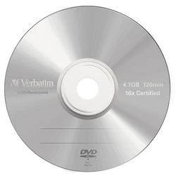 DVD-R Verbatim 4,7GB 5pcs Jew SR 16x