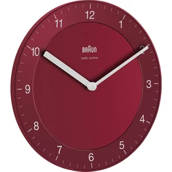 Ρολόι Τοίχου Braun BC 06 R-DCF red