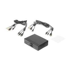 KVM Switch DIGITUS 2-Port, Single-Display, 4K, HDMI