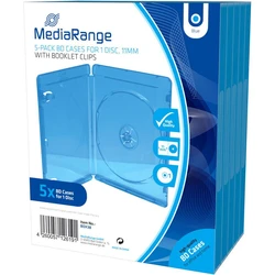 Θήκη DVD MediaRange Bluray Case 5pcs Single retail