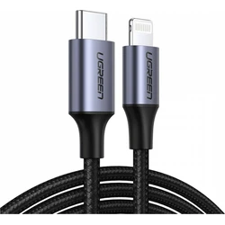 Καλώδιο USB Ugreen Lightning to Type-C 1m black