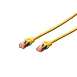 Καλώδιο Δικτύου Digitus CAT 6 S/FTP 0.5m Yellow