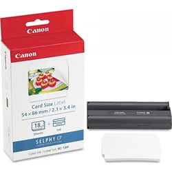 Μελανοταινία Canon KC-18 IF sticker 18 sheet fullsize