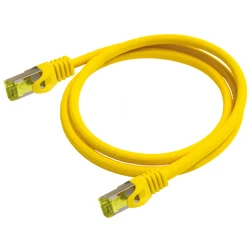 Python Patch καλώδιο by Alcasa Cat.7 S/FTP PiMF 3m, halogenfrei, κίτρινο (8070PY-030Y)