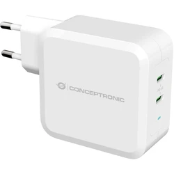 Φορτιστής Πρίζας Conceptronic 2Port 100W,1xUSB-C/1xUSB-A PD white