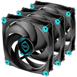 Case Fan 12cm Iceberg Thermal IceGALE Silent PWM-Black (3-pack)