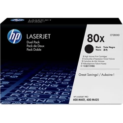 Toner HP CF280X black CF280XD doublepack