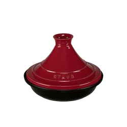 Γάστρα Staub Tajine 28cm round, cherry cast iron, Tagine specialities