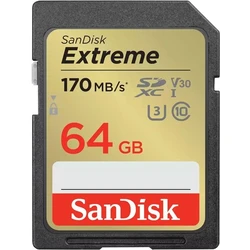 Κάρτα Μνήμης SDXC 64B SanDisk EXTREME