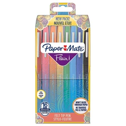 Μαρκαδόροι 1x16 Paper Mate Flair Felt Tip Pen M 1,0 mm