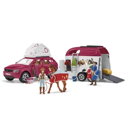 Φιγούρα Schleich Horse Club 42535 Horse Adventure w. Car & Trailer