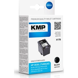 Μελάνι Συμβατό KMP H178 black mit HP T6N04AE 303 XL