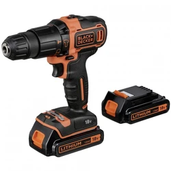 Δραπανοκατσάβιδο Black & Decker BDCHD18KB-QW Cordless Combi Drill