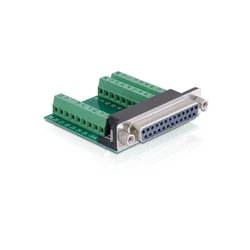 Αντάπτορας Delock Terminalblock 27Pin to D-Sub25 female