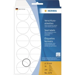 Ετικέτες Herma locking labels. transparent 32 mm adhesive 240 pcs.