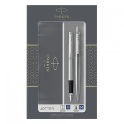 Στυλό Parker Jotter stainless steel C.C. DuoSet incl. Gift-box