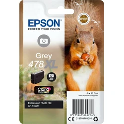 Μελάνι Epson grey Claria Photo HD 478 XL T 04F6