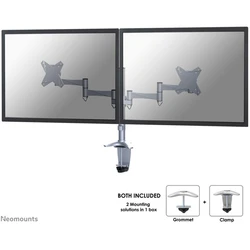 Βάση Monitor Neomounts by Newstar TIS 10"-27" 2TFT 4joints silver Max.18KG