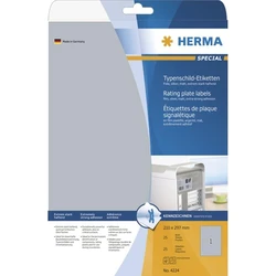 Ετικέτες Herma nameplate A4 silb. 210x297 mm foil 25 pcs