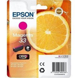 Μελάνι Epson magenta Claria Premium 33 T 3343