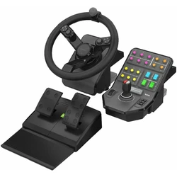 Τιμονιέρα Logitech G Saitek Farming Simulator με Μοχλό Ταχυτήτων και Πετάλια USB/PC