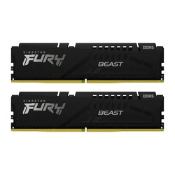 Μνήμη RAM Σταθερού DDR5 16GB Kingston FURY Beast - (2 x 8GB Kit) - 5200 UDIMM CL38