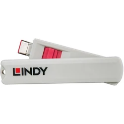 Kλειδαριά Lindy USB Typ C Port lock red