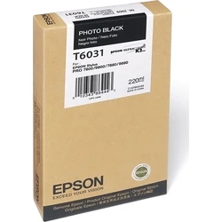Μελάνι Epson photo black T 603 220 ml T 6031