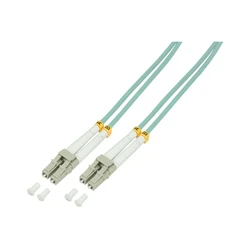 Καλώδιο Οπτικής Ίνας Logilink OM3 50/125? LC-LC 1,0m turq