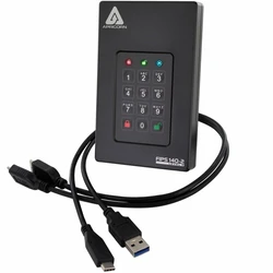 Εξωτερικός Σκληρός Δίσκος 2TB Apricorn Aegis Fortress L3 - USB 3.1