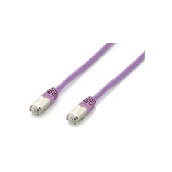Καλώδιο Δικτύου Equip Cat6A S/FTP 2xRJ45 20.00m lila Plat.LSZH
