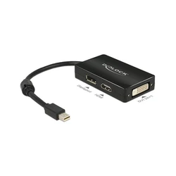Αντάπτορας mini DP Delock -> DP/HDMI/DVI(24+1) sw