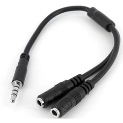Αντάπτορας Ήχου StarTech 3.5mm Jack Audio Y-Cable - 4 pin. to 3 pin