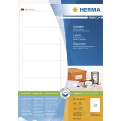 Ετικέτες Herma labels Premium A4 White 97x42,3 mm 2400 pcs