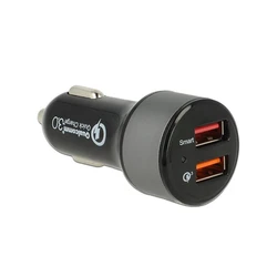 Φορτιστής Αυτοκινήτου Navilock 12V to 2x USB A male / female