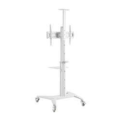 Βάση Τηλεόρασης Gembird ALUMINUM FLOOR with CASTER WHEELS 37'-70' White