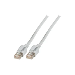 Καλώδιο Δικτύου EFB RJ45 S/FTP, Cat.6, VC LED, 15m, grey