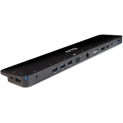 Docking Station Club3D ChargingDock USB-C 3.2 to7xUSB/DP/HDMI/LAN/Audio 100W retail