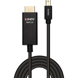 Καλώδιο Mini DisplayPort Lindy 3m to HDMI with HDR